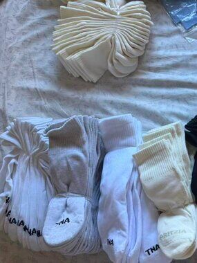 Ash grey--Aritiza/TNA Socks (Bundle Sale-Long)-